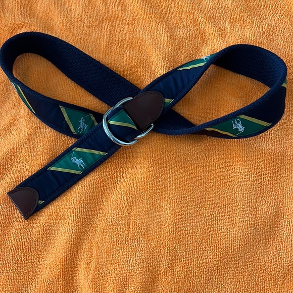 Vintage Polo Ralph Lauren D Ring Belt - Picture 1 of 6